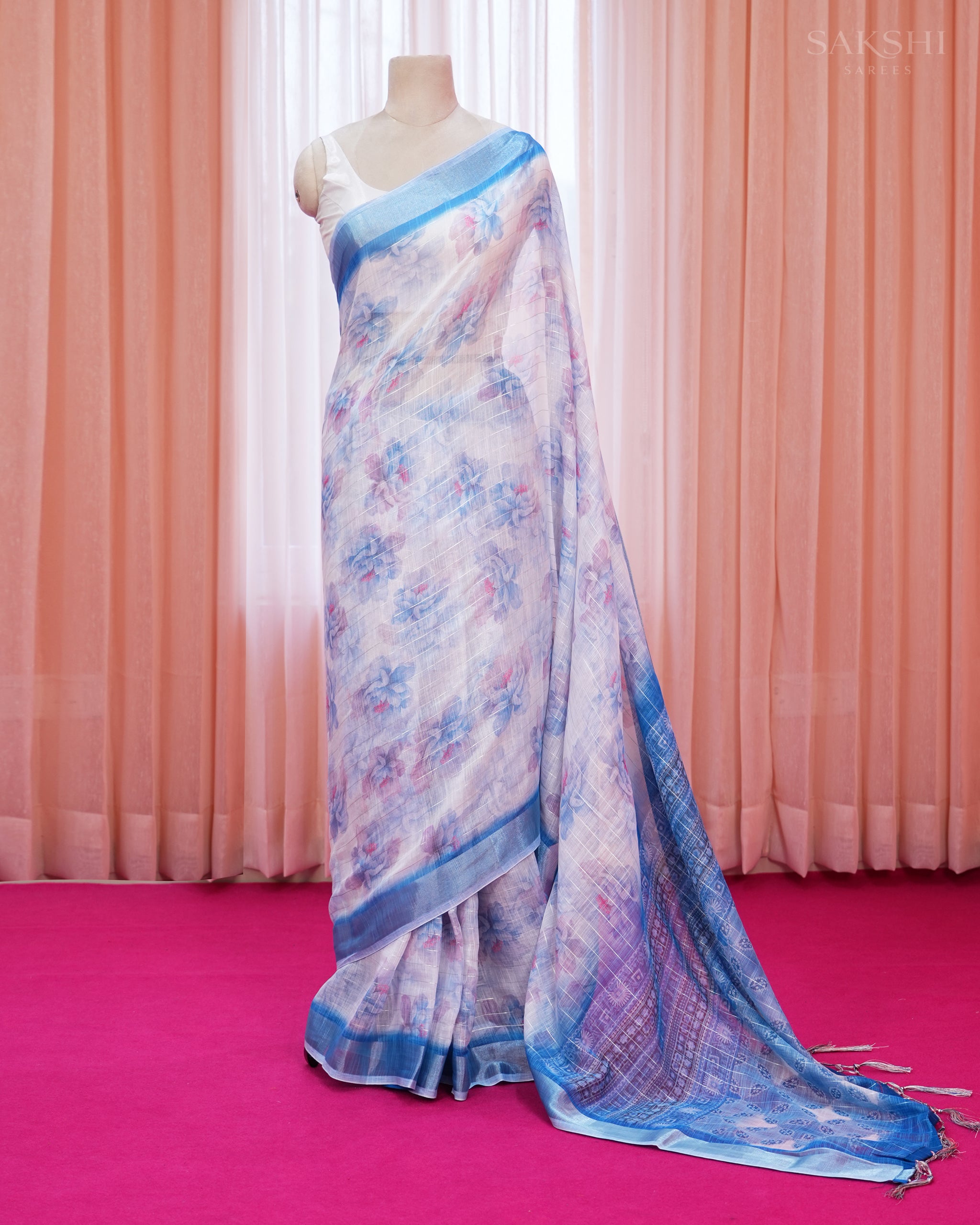 Everyday Bloom with Blue Silver