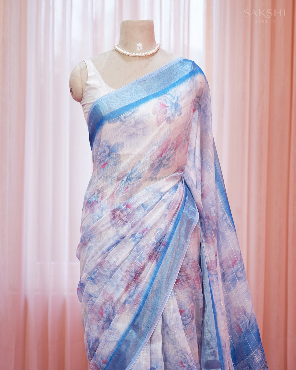 Everyday Bloom with Blue Silver