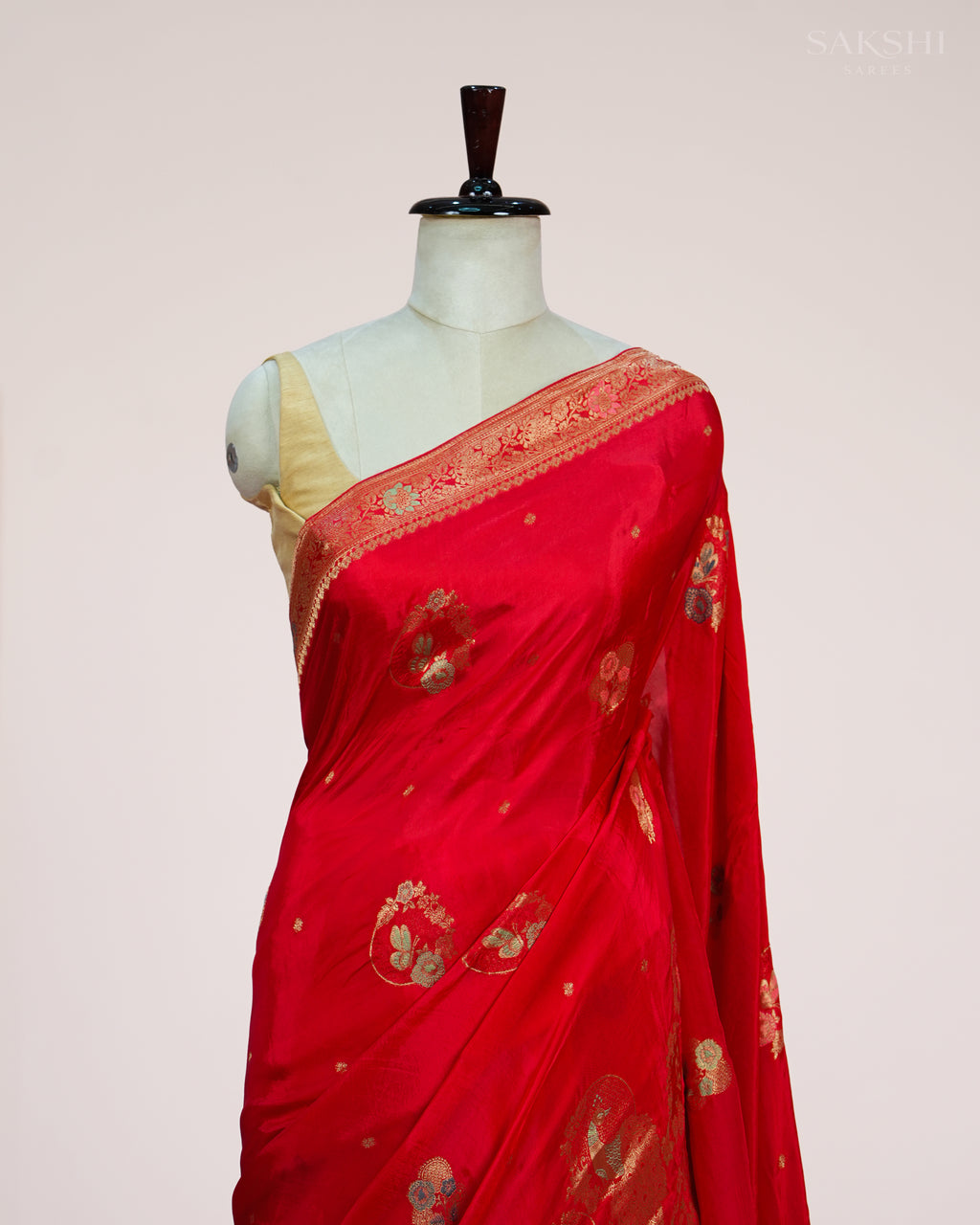 Signature Regal Butterfly Peacock Dance in Red