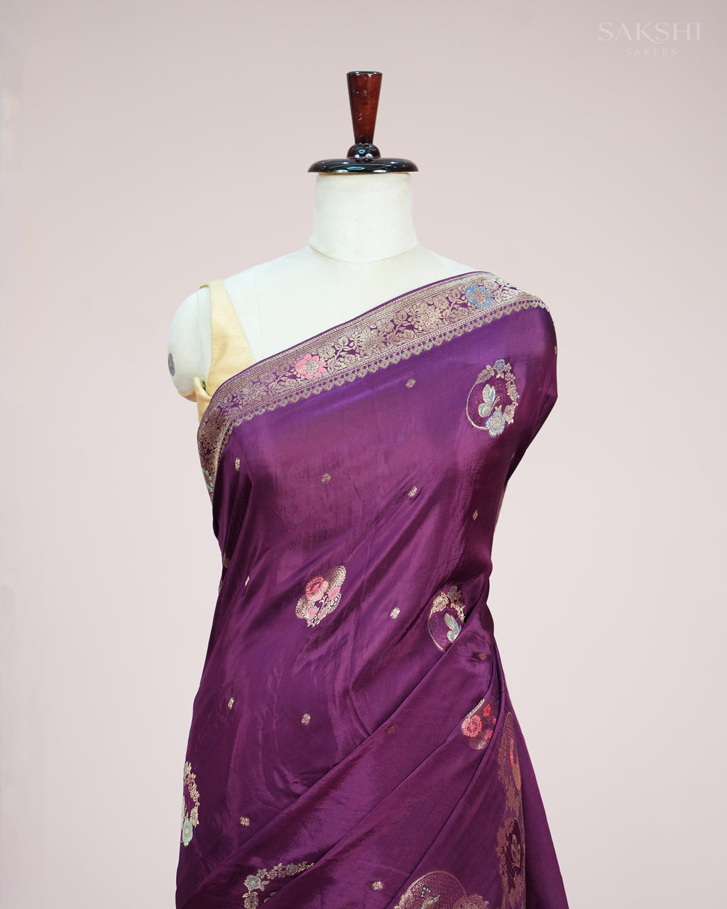 Signature Regal Butterfly Peacock Dance in Purple