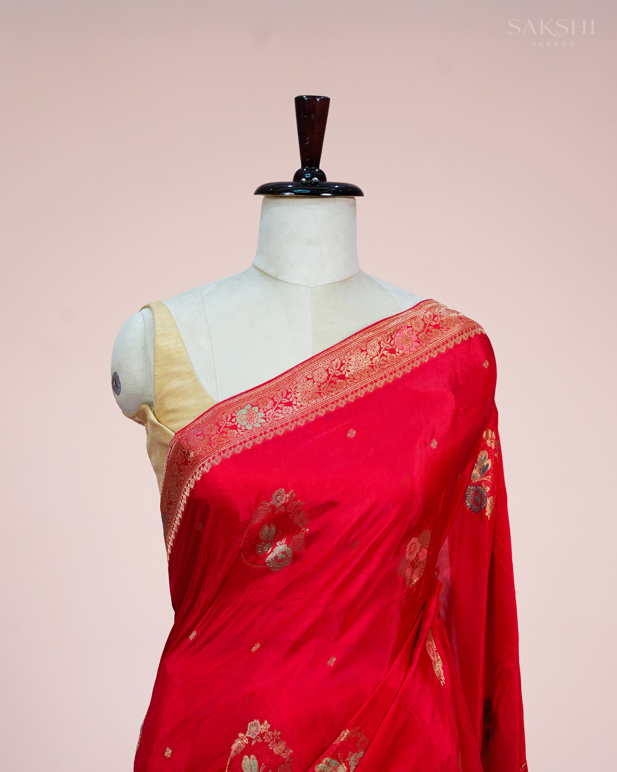 Signature Regal Butterfly Peacock Dance in Red