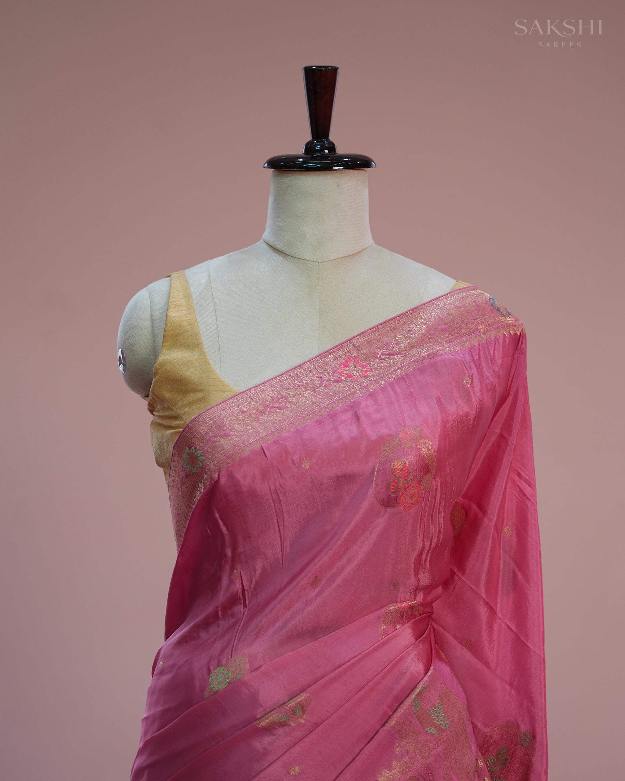 Signature Regal Butterfly Peacock Dance in Pink