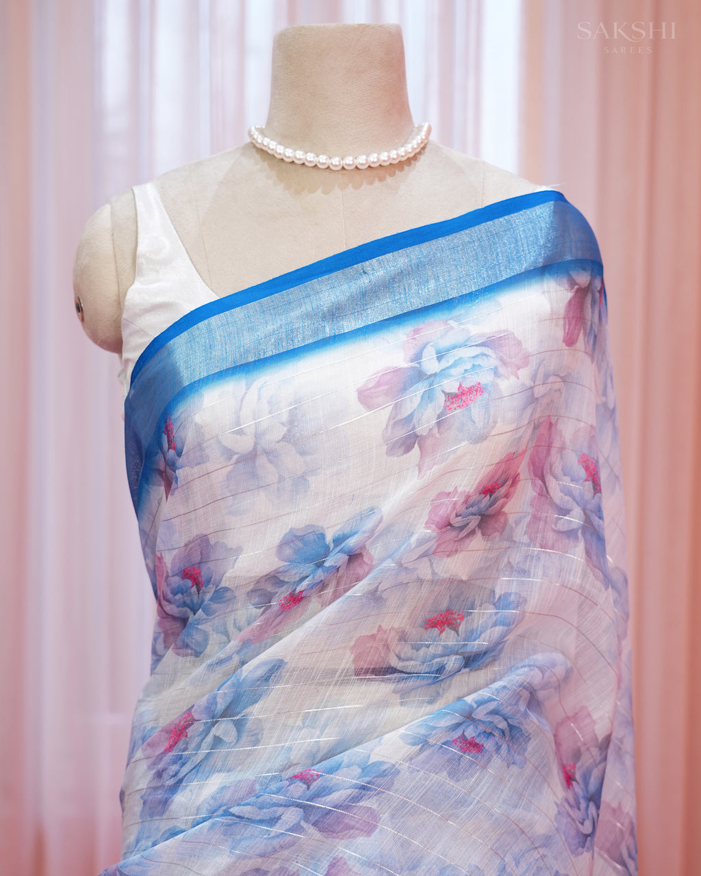 Everyday Bloom with Blue Silver