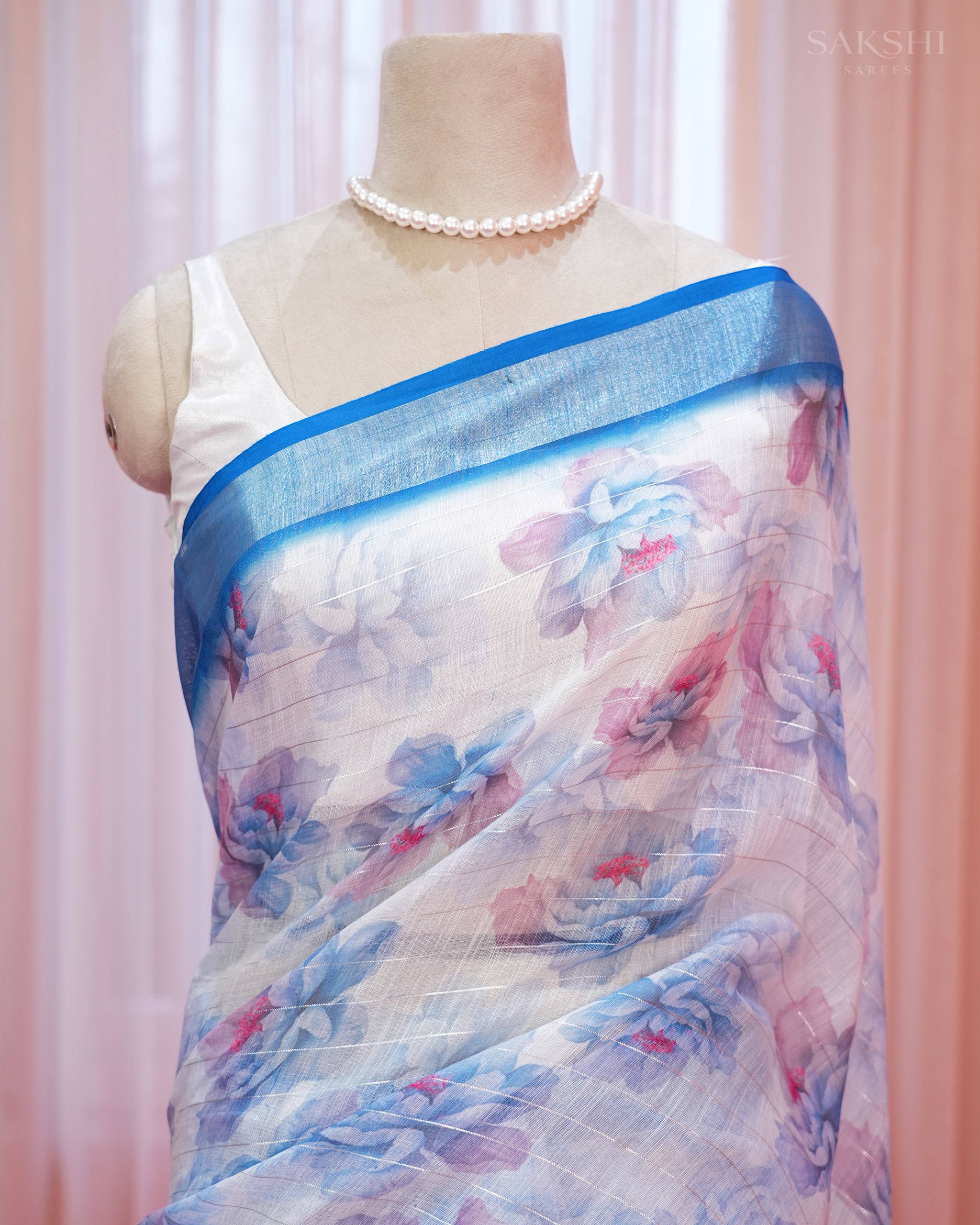 Everyday Bloom with Blue Silver