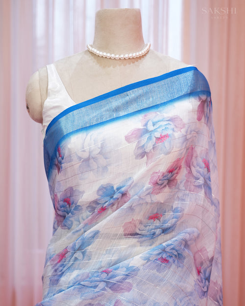 Everyday Bloom with Blue Silver