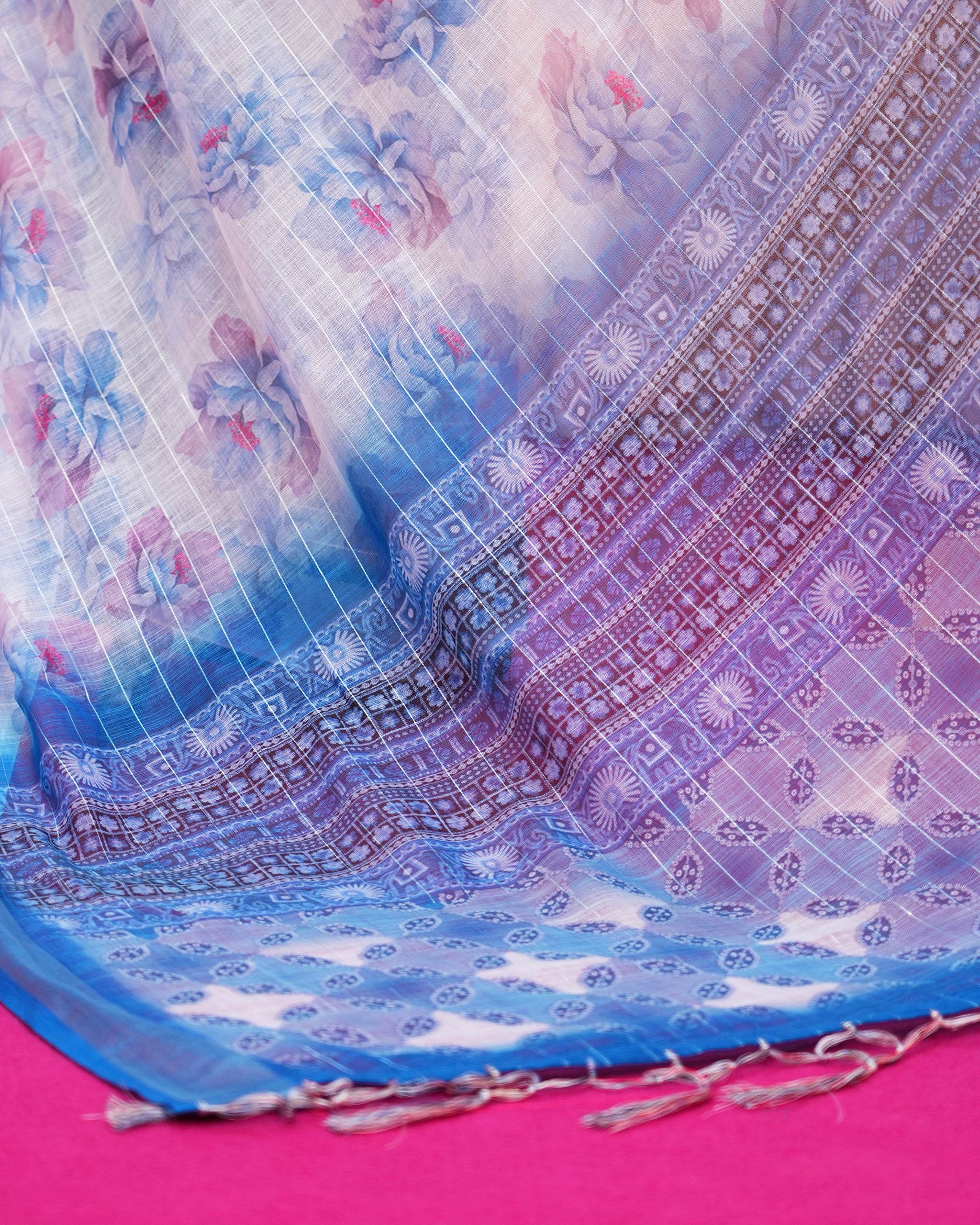 Everyday Bloom with Blue Silver