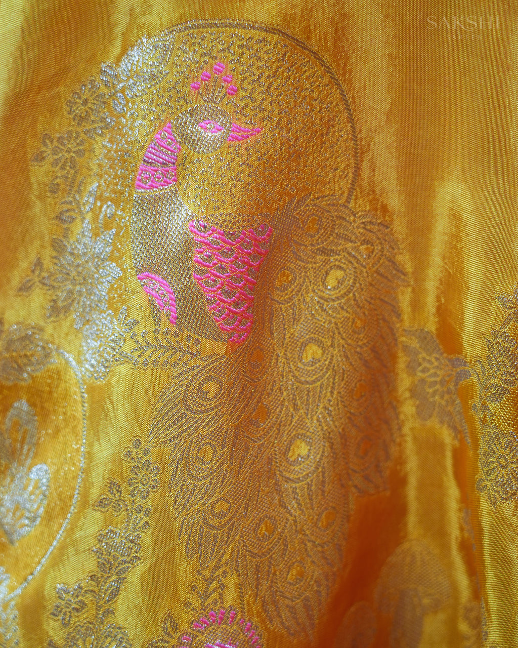 Signature Regal Butterfly Peacock Dance in Yellow