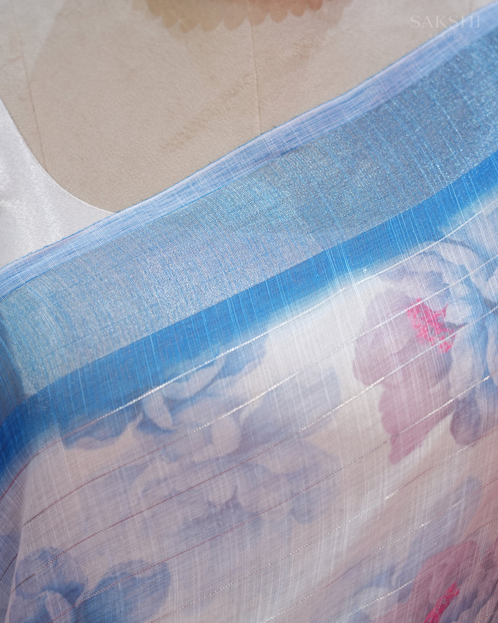 Everyday Bloom with Blue Silver