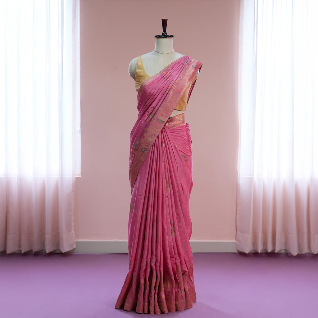 Signature Regal Butterfly Peacock Dance in Pink