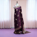 Signature Regal Double Flower Trouble in Dark Purple