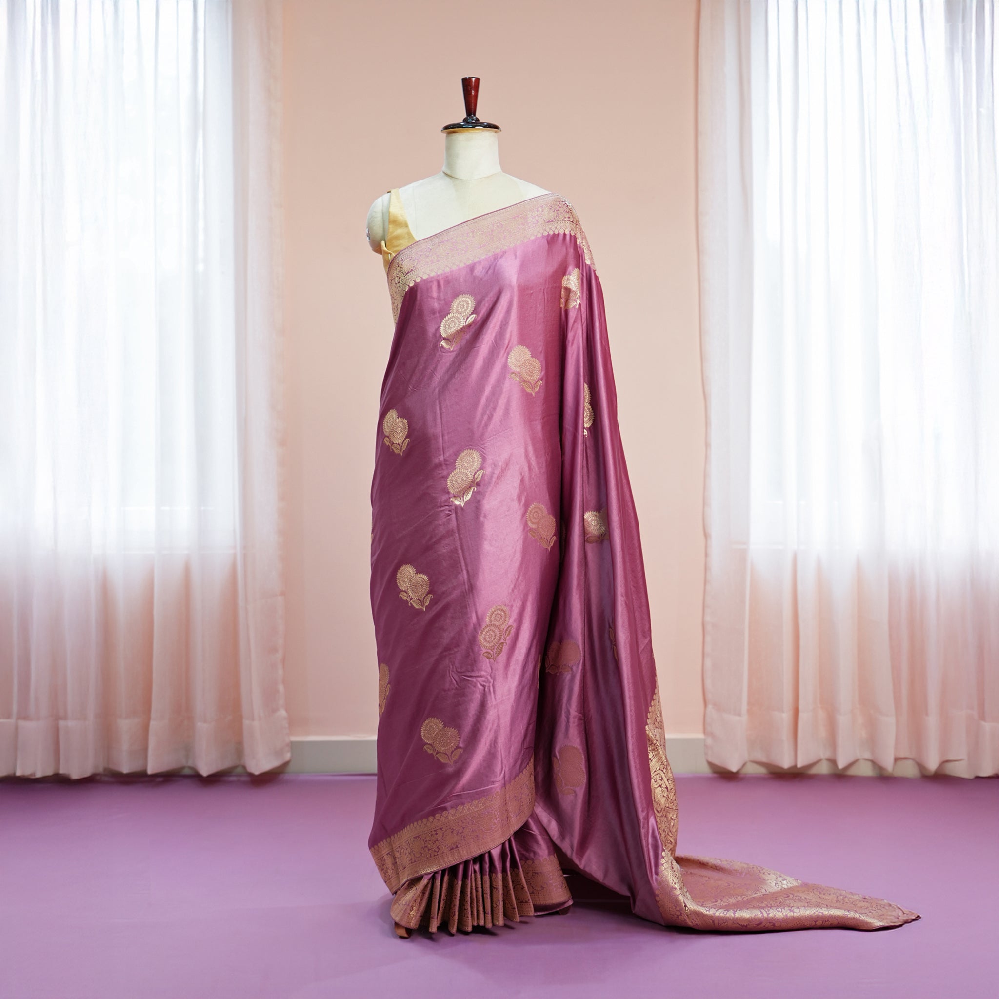 Signature Regal Double Flower Trouble in Light Purple