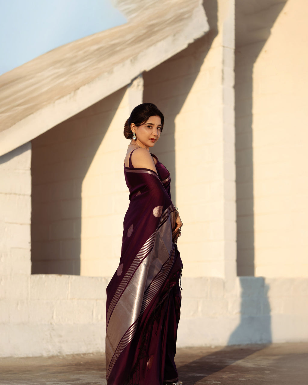 Zara Virelle Purple Festive Glow