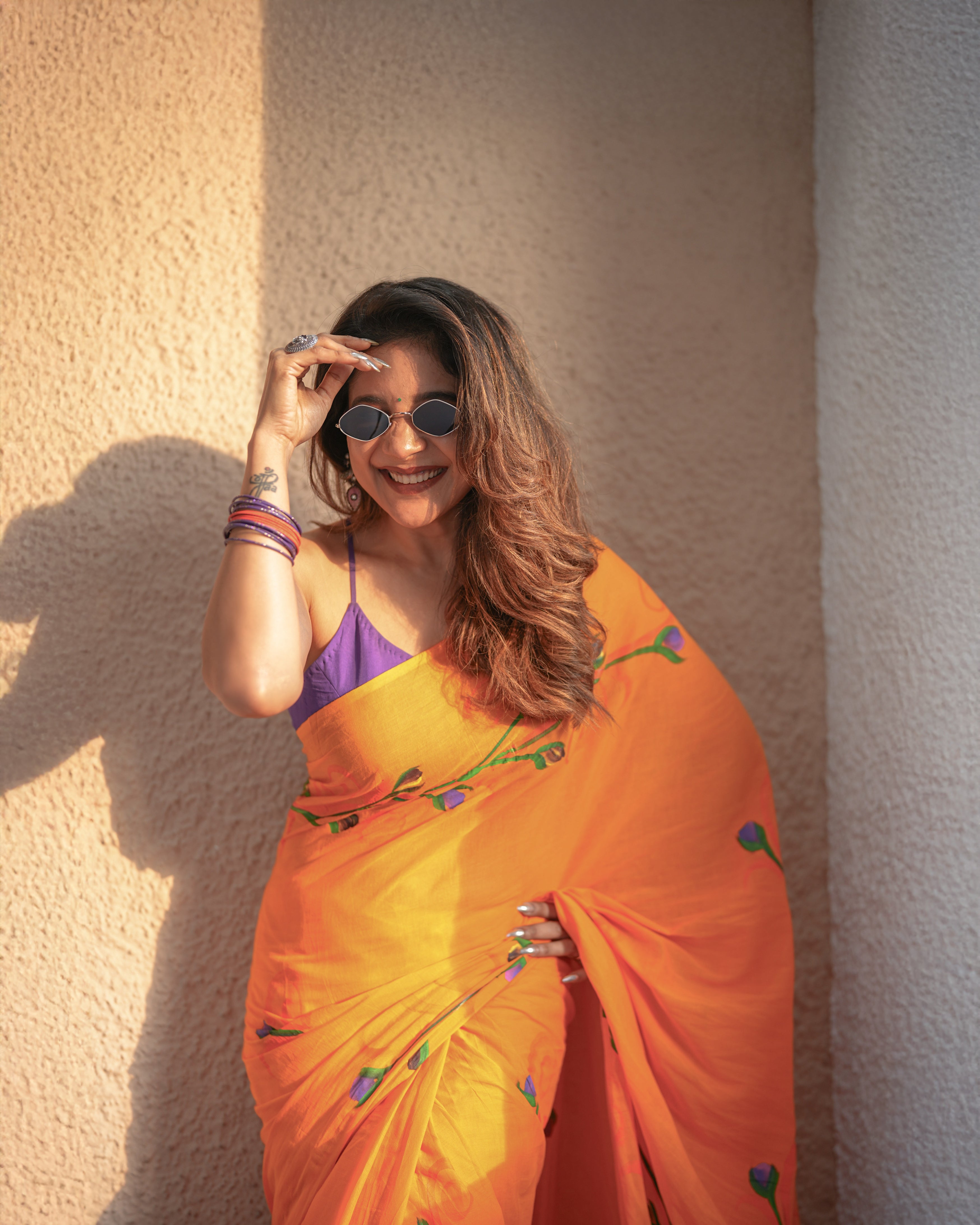 Sundown Bloom with Marigold Vibes