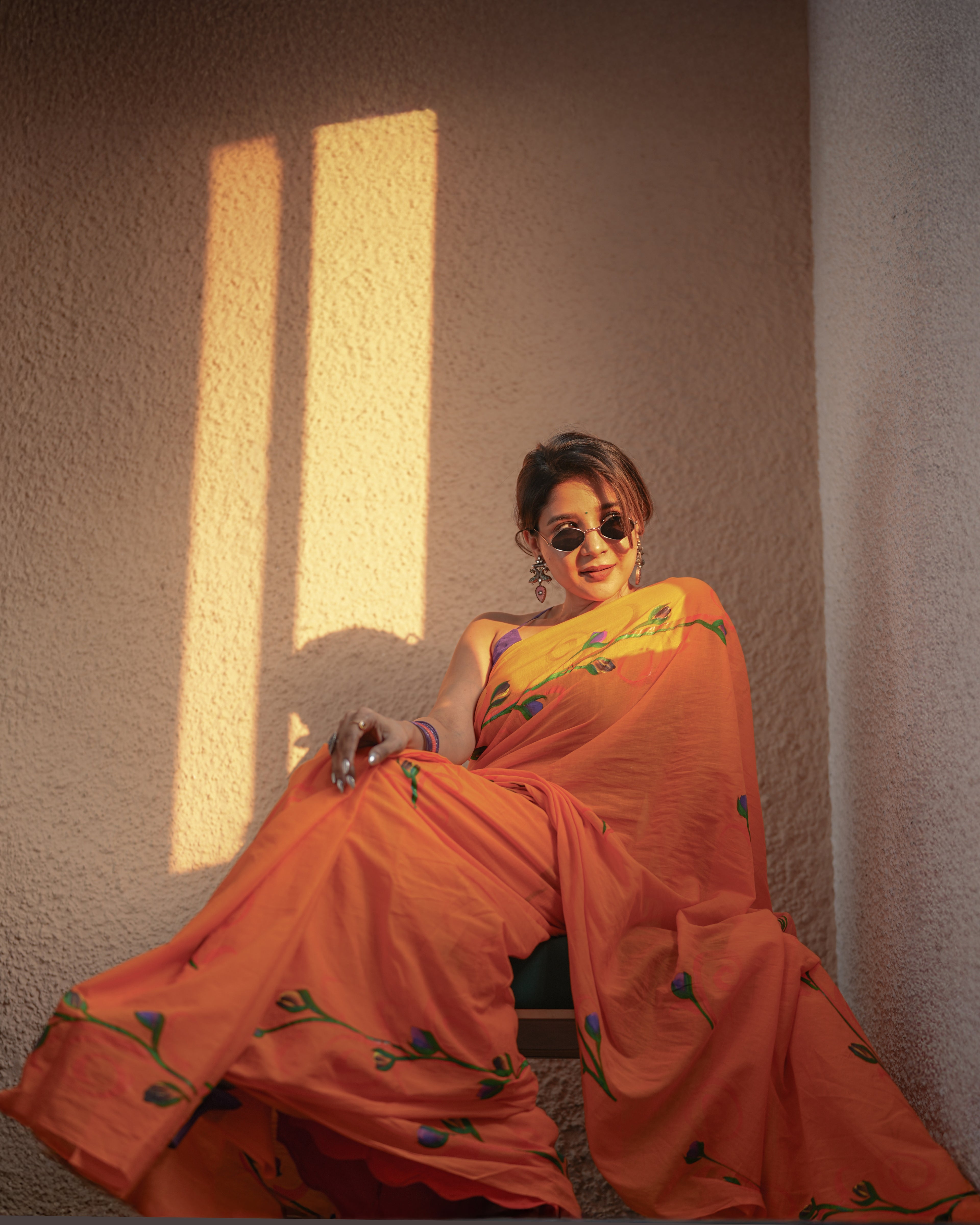 Sundown Bloom with Marigold Vibes