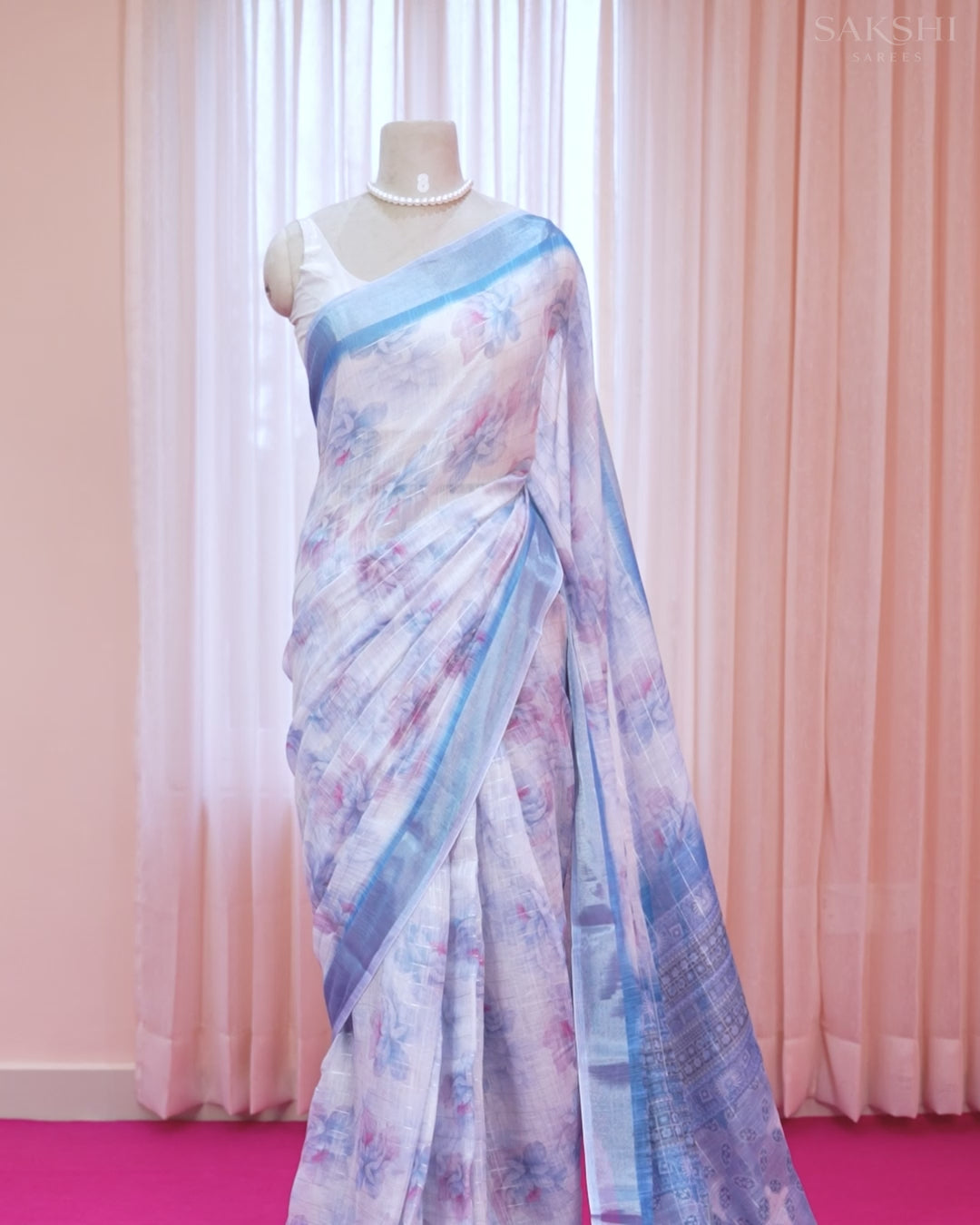 Everyday Bloom with Blue Silver